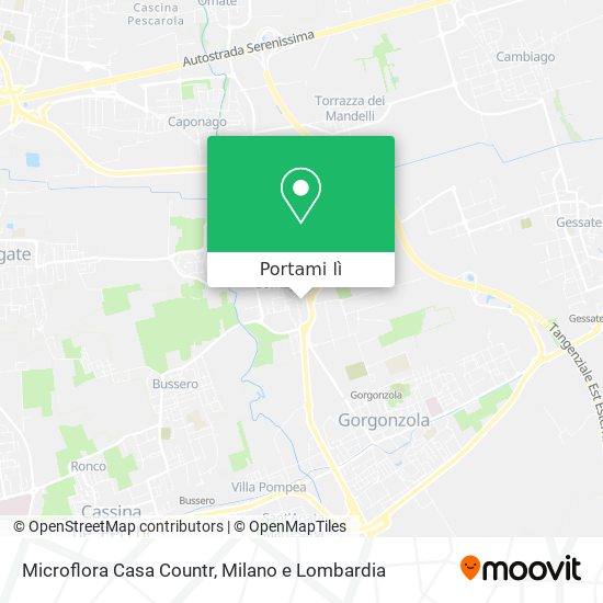Mappa Microflora Casa Countr