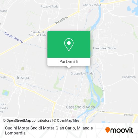 Mappa Cugini Motta Snc di Motta Gian Carlo