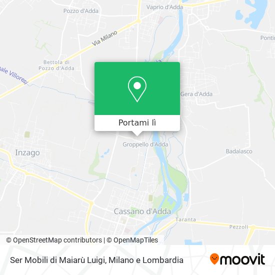 Mappa Ser Mobili di Maiarù Luigi