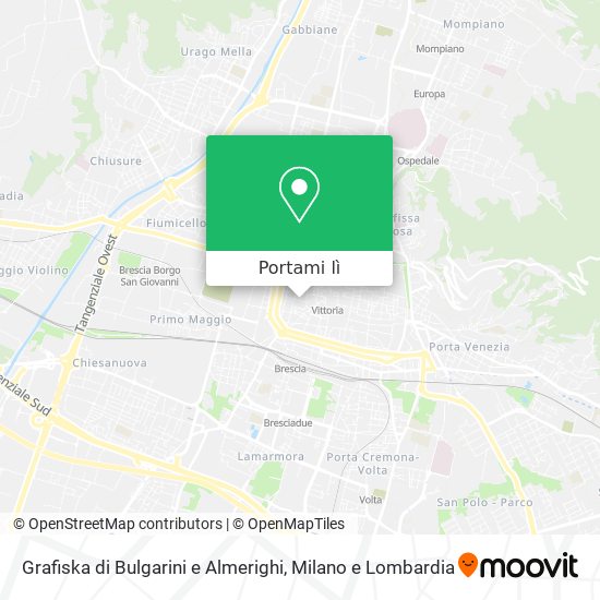 Mappa Grafiska di Bulgarini e Almerighi