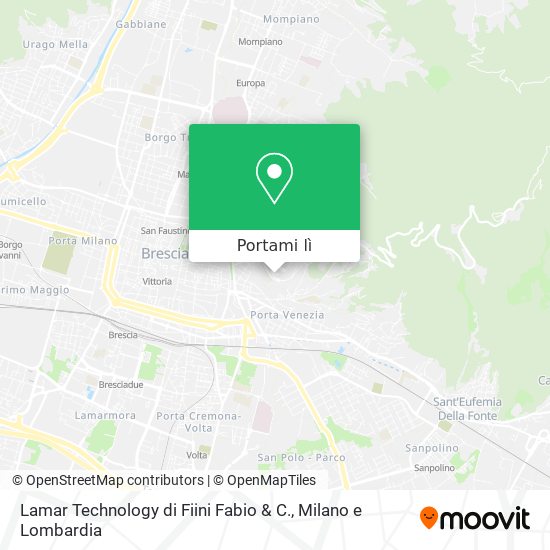 Mappa Lamar Technology di Fiini Fabio & C.