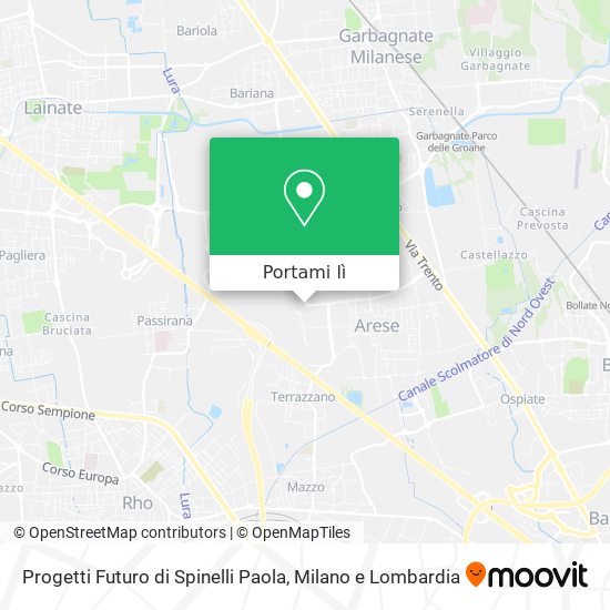 Mappa Progetti Futuro di Spinelli Paola