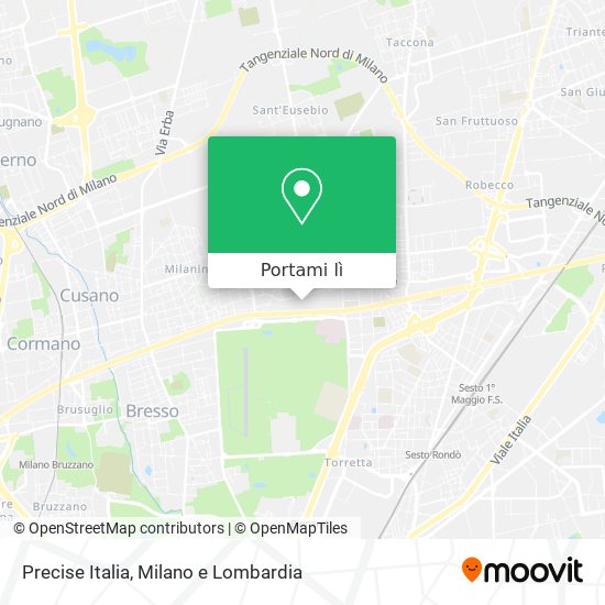 Mappa Precise Italia