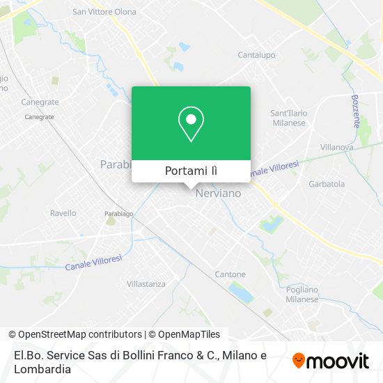 Mappa El.Bo. Service Sas di Bollini Franco & C.