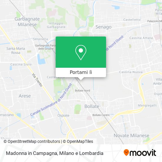 Mappa Madonna in Campagna