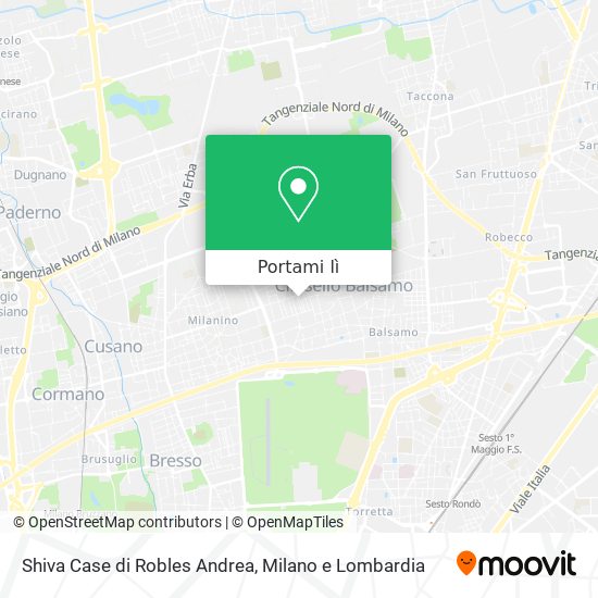 Mappa Shiva Case di Robles Andrea