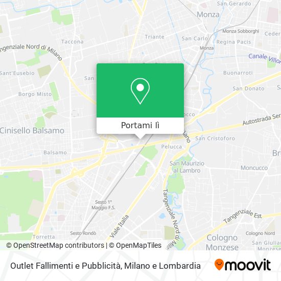 Mappa Outlet Fallimenti e Pubblicità