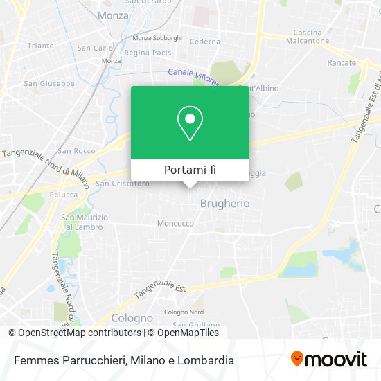 Mappa Femmes Parrucchieri