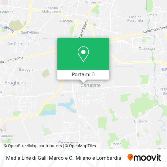 Mappa Media Line di Galli Marco e C.
