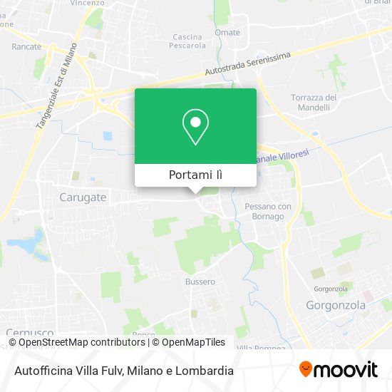 Mappa Autofficina Villa Fulv