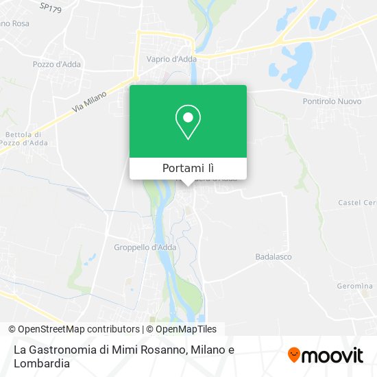 Mappa La Gastronomia di Mimi Rosanno