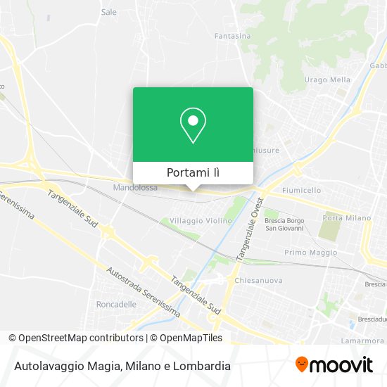 Mappa Autolavaggio Magia