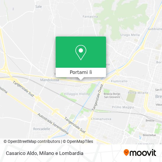Mappa Casarico Aldo