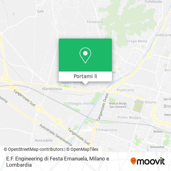 Mappa E.F. Engineering di Festa Emanuela
