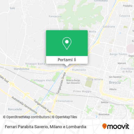 Mappa Ferrari Parabita Saverio