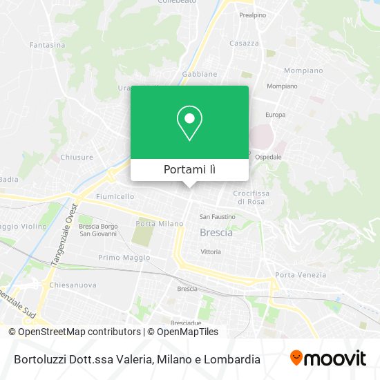 Mappa Bortoluzzi Dott.ssa Valeria