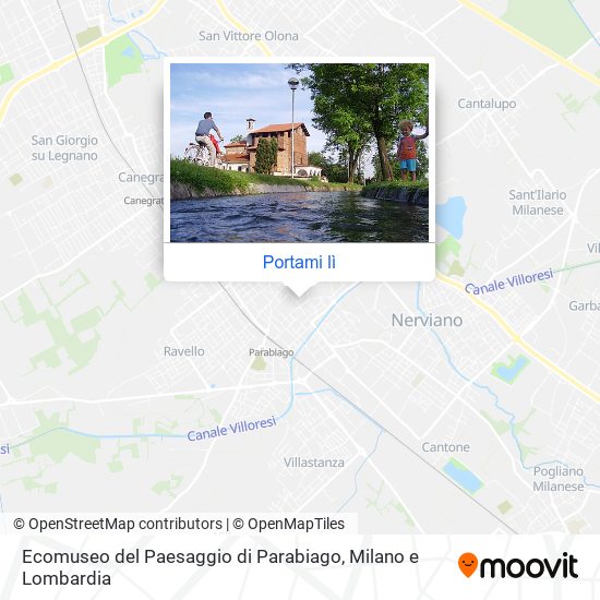Mappa Ecomuseo del Paesaggio di Parabiago