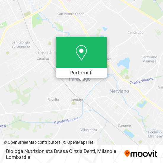 Mappa Biologa Nutrizionista Dr.ssa Cinzia Denti