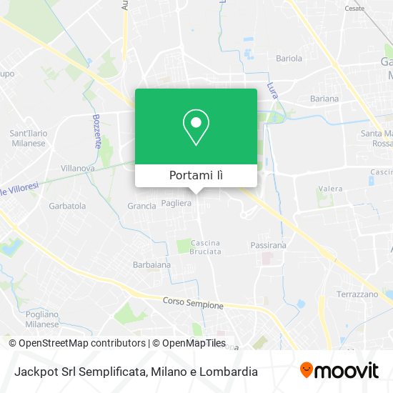 Mappa Jackpot Srl Semplificata