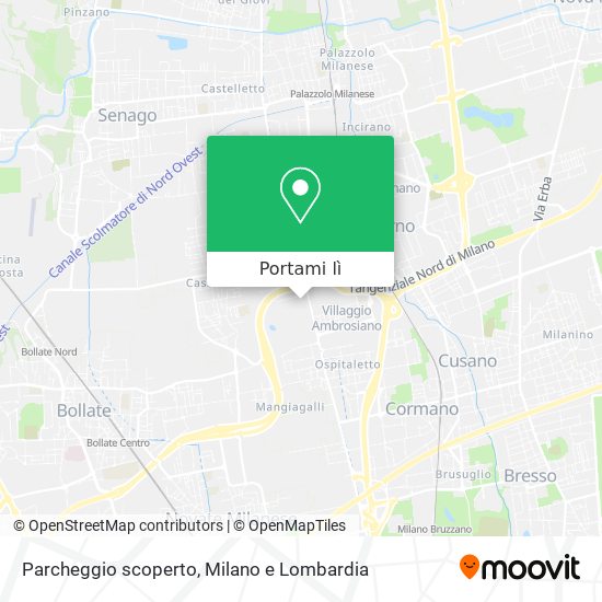 Mappa Parcheggio scoperto