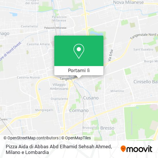 Mappa Pizza Aida di Abbas Abd Elhamid Sehsah Ahmed