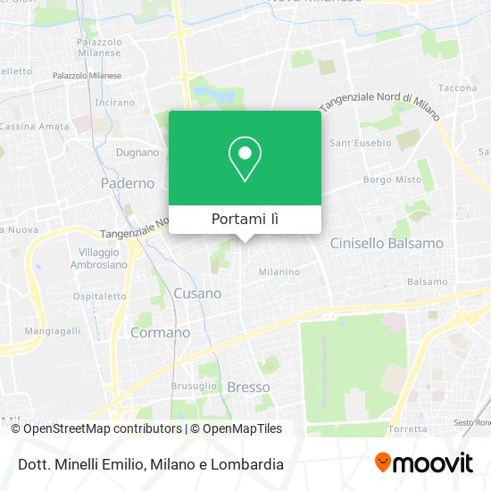 Mappa Dott. Minelli Emilio