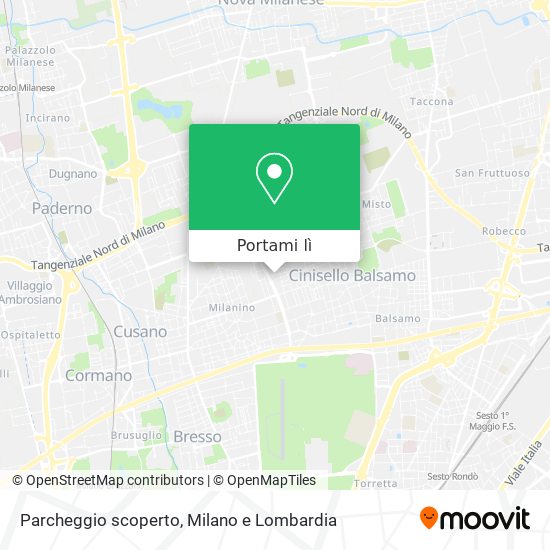 Mappa Parcheggio scoperto