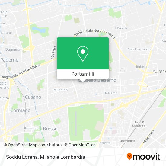 Mappa Soddu Lorena