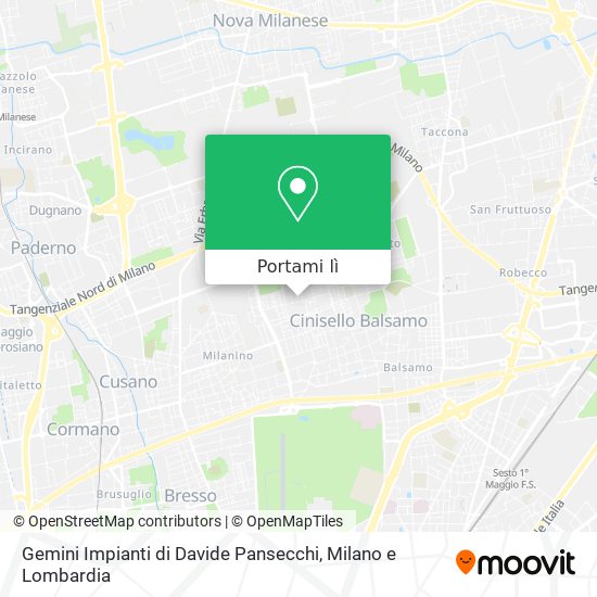 Mappa Gemini Impianti di Davide Pansecchi