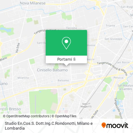 Mappa Studio En.Cos.S. Dott.Ing.C.Rondonotti