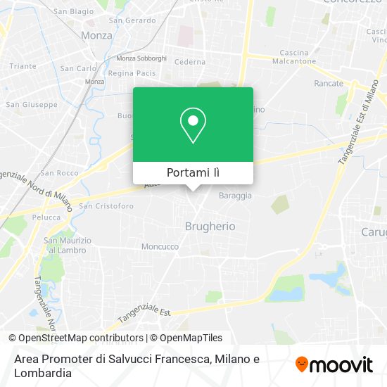 Mappa Area Promoter di Salvucci Francesca