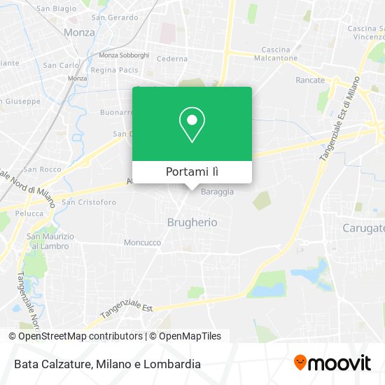 Mappa Bata Calzature