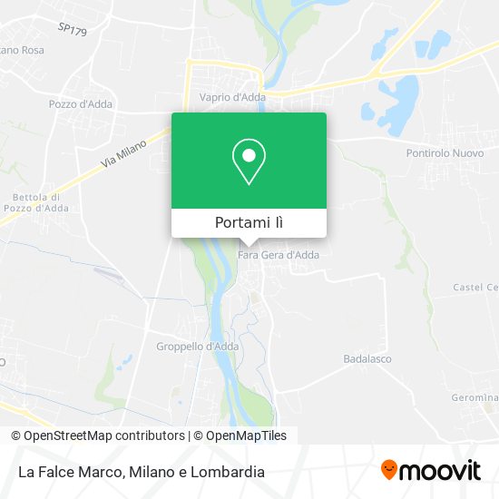 Mappa La Falce Marco