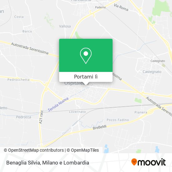 Mappa Benaglia Silvia