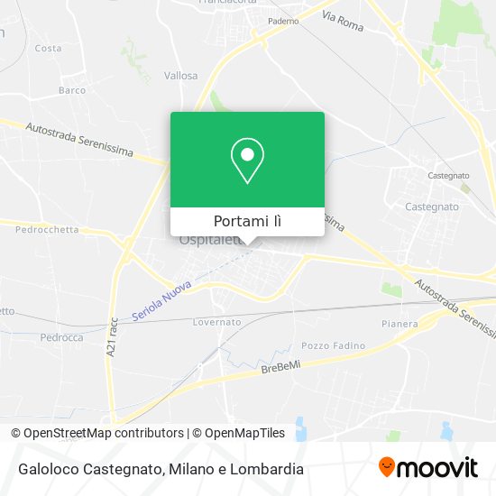 Mappa Galoloco Castegnato