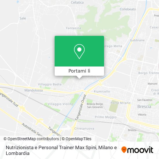 Mappa Nutrizionista e Personal Trainer Max Spini