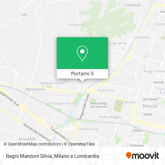 Mappa Ragni Manzoni Silvia