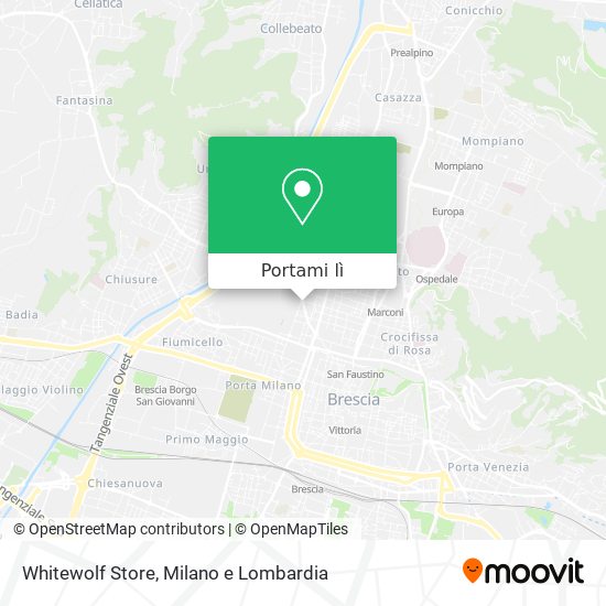 Mappa Whitewolf Store