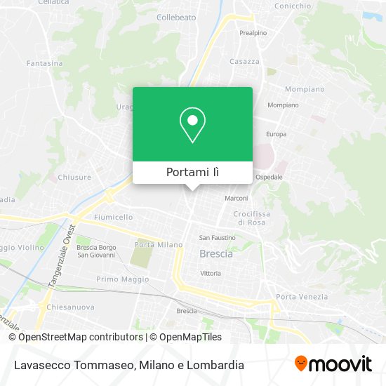 Mappa Lavasecco Tommaseo