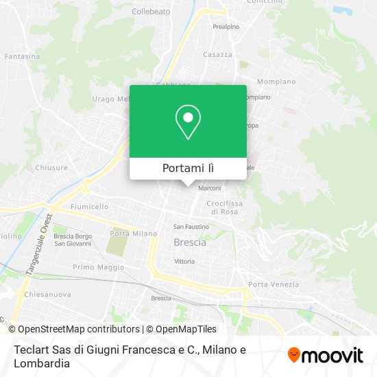 Mappa Teclart Sas di Giugni Francesca e C.