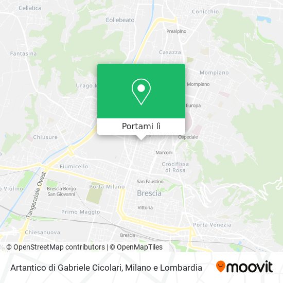 Mappa Artantico di Gabriele Cicolari