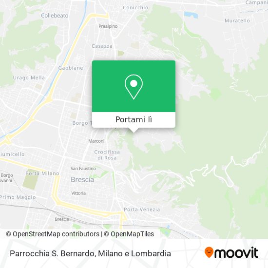 Mappa Parrocchia S. Bernardo