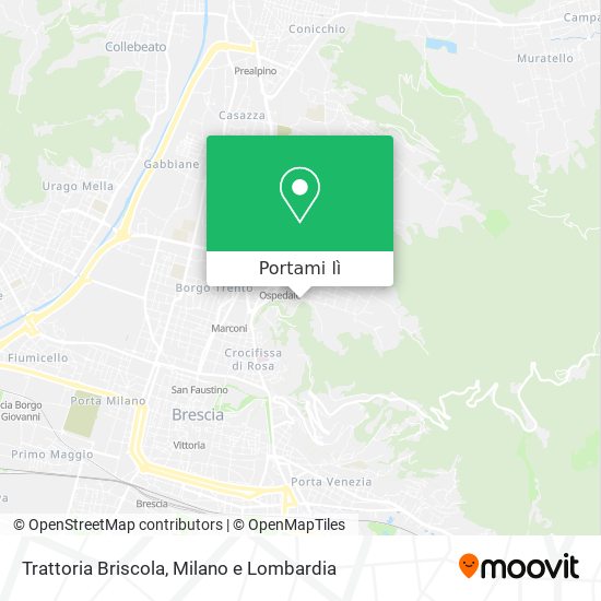 Mappa Trattoria Briscola