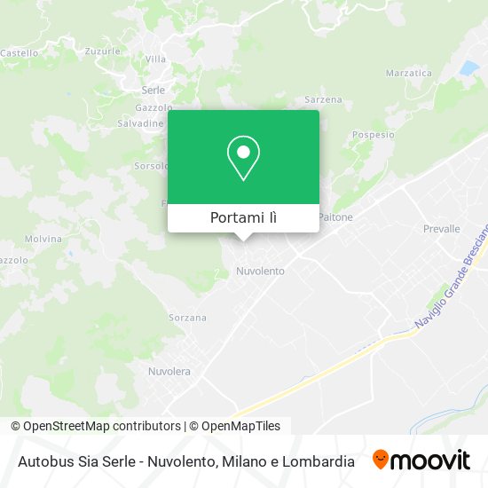 Mappa Autobus Sia Serle - Nuvolento