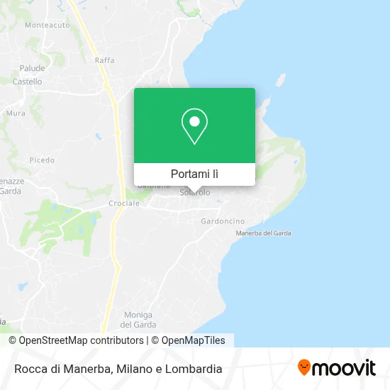 Mappa Rocca di Manerba