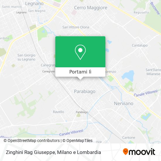 Mappa Zinghinì Rag Giuseppe