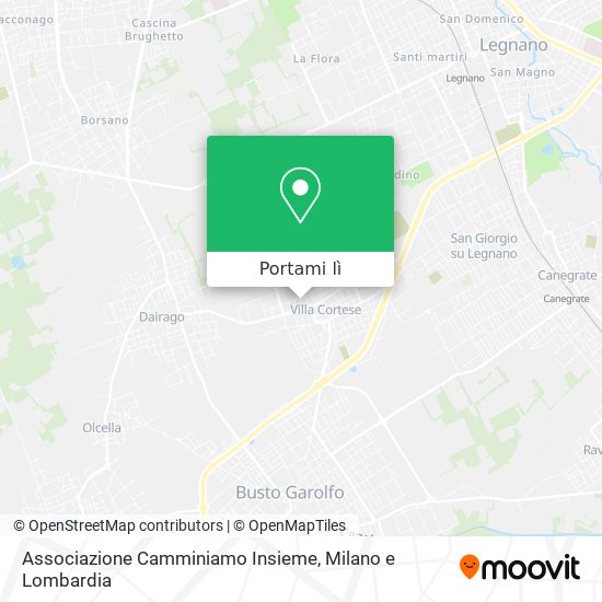 Mappa Associazione Camminiamo Insieme