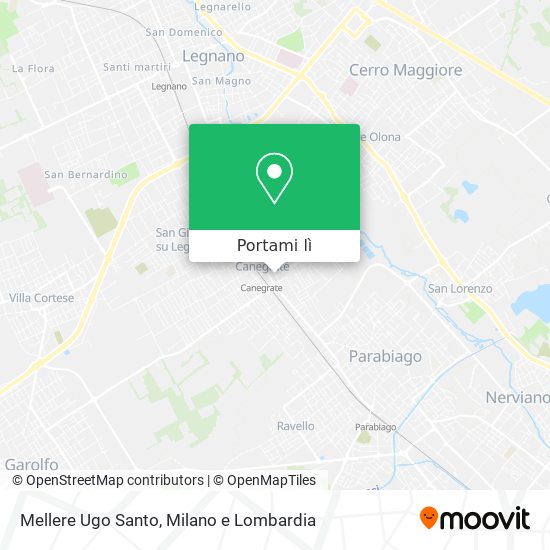 Mappa Mellere Ugo Santo