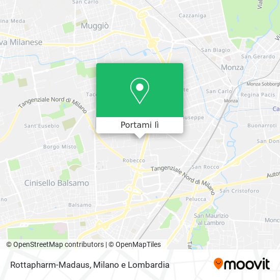 Mappa Rottapharm-Madaus