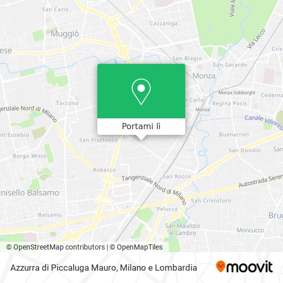 Mappa Azzurra di Piccaluga Mauro